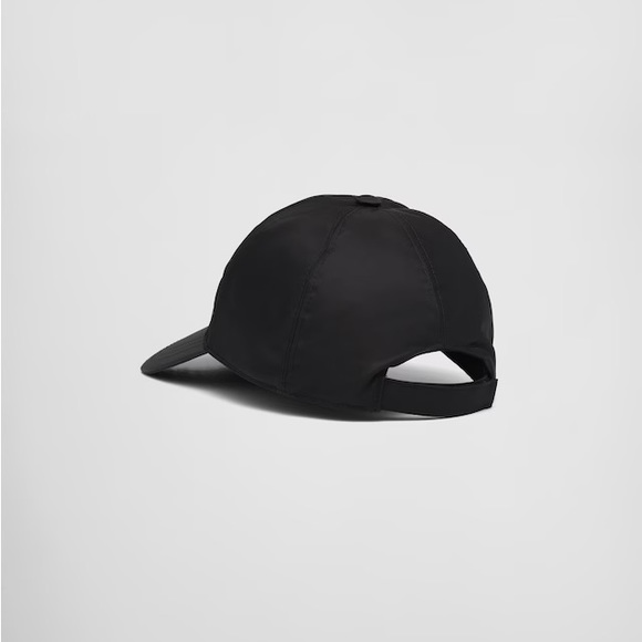 Prada Women’s Re-nylon Baseball Hat Excellent almost NEW Black M Adjustable Cap - Picture 4 of 7